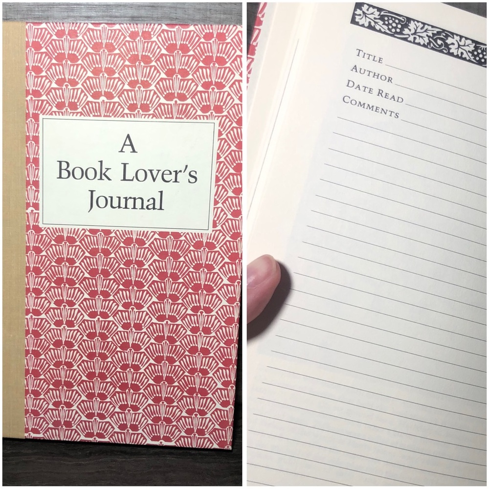 A Book Lover's Journal by Addison Wesley, Log your books, Fav Bookstores and TBR